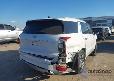 2021 Hyundai Palisade Calligraphy z USA, uszkodzony, nr VIN KM8R7DHEXMU279462